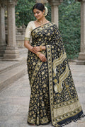 Nishi Vana - Nartha - Kalamkari saree