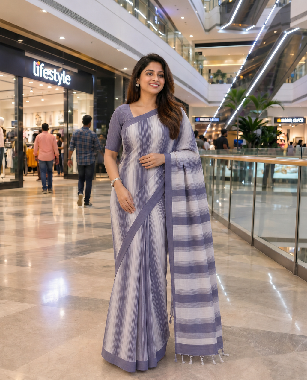 💜 Lavanya Samira -  NARTHA – Feather Collection