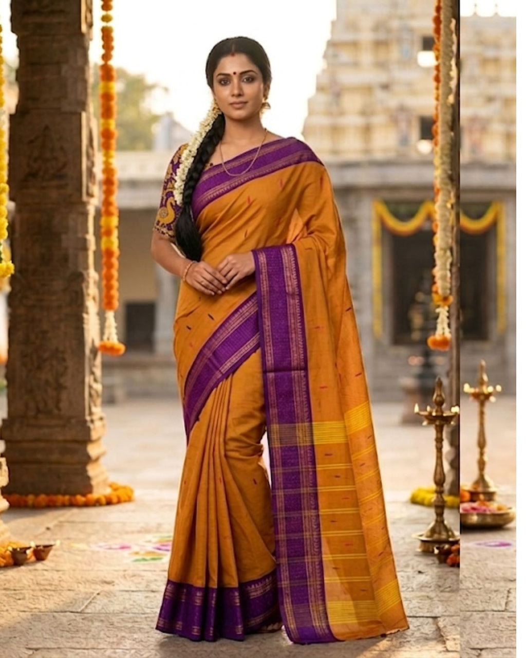 “Aruna Madhavi” - Chettinadu Saree
