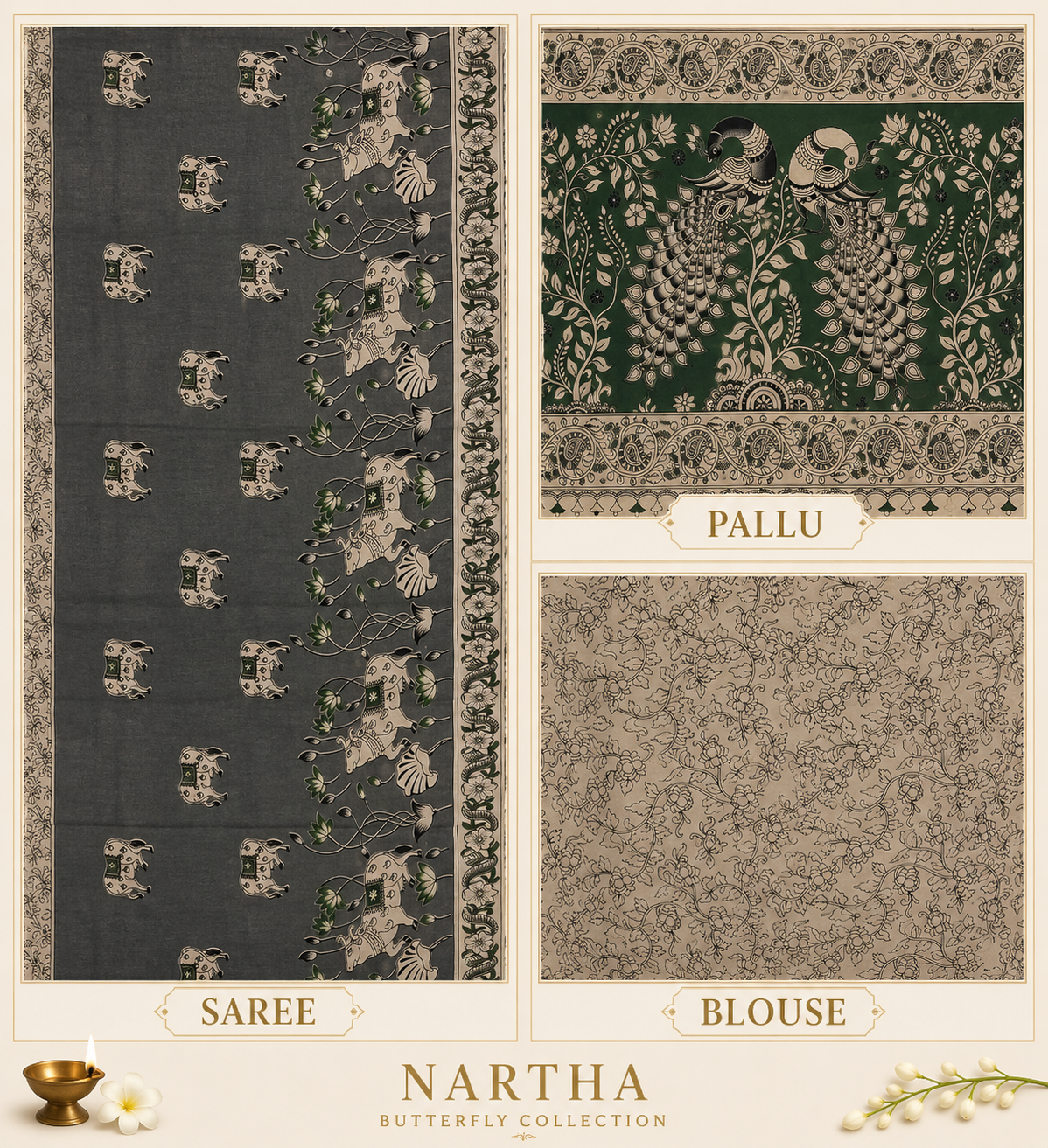 ✨ Soumya Dhaara ✨ - 🌿✨ NARTHA – Butterfly Collection