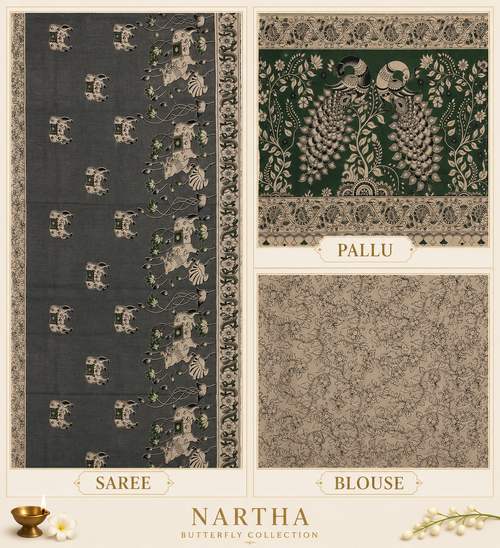 ✨ Soumya Dhaara ✨ - 🌿✨ NARTHA – Butterfly Collection
