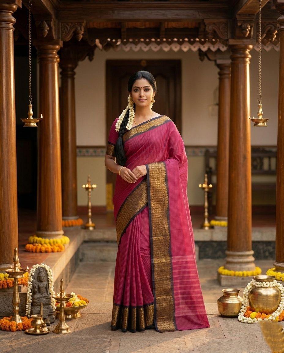 🪶 Ranjita Vaibhavi  Nartha Fiesta – Chettinad Collection