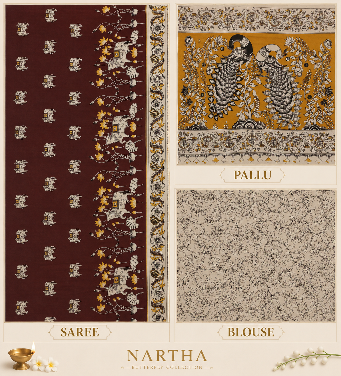 ✨ Ghana Karnika ✨ - 🌺✨ NARTHA – Butterfly Collection