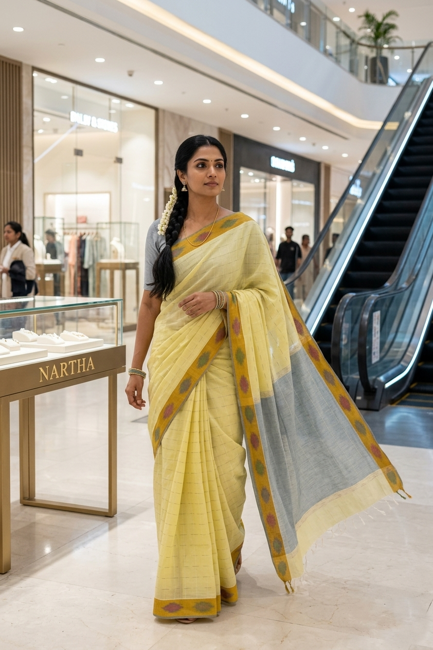 🪶Prabhata Harini  NARTHA – Feather Collection
