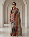 🪶 Kapila Saubhagya  NARTHA – Fiesta Collection  - Chettinadu Saree