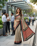 ✨ “Navya Tharangini” ✨ - 🖤❤️ NARTHA – Feather Collection