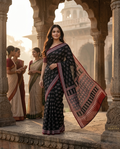 ✨ Nishitha Veni ✨ -  🖤🌙 NARTHA – Feather Collection