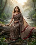 ✨ “Mrinalika Vana” ✨-🌺🖤 NARTHA – Feather Collection