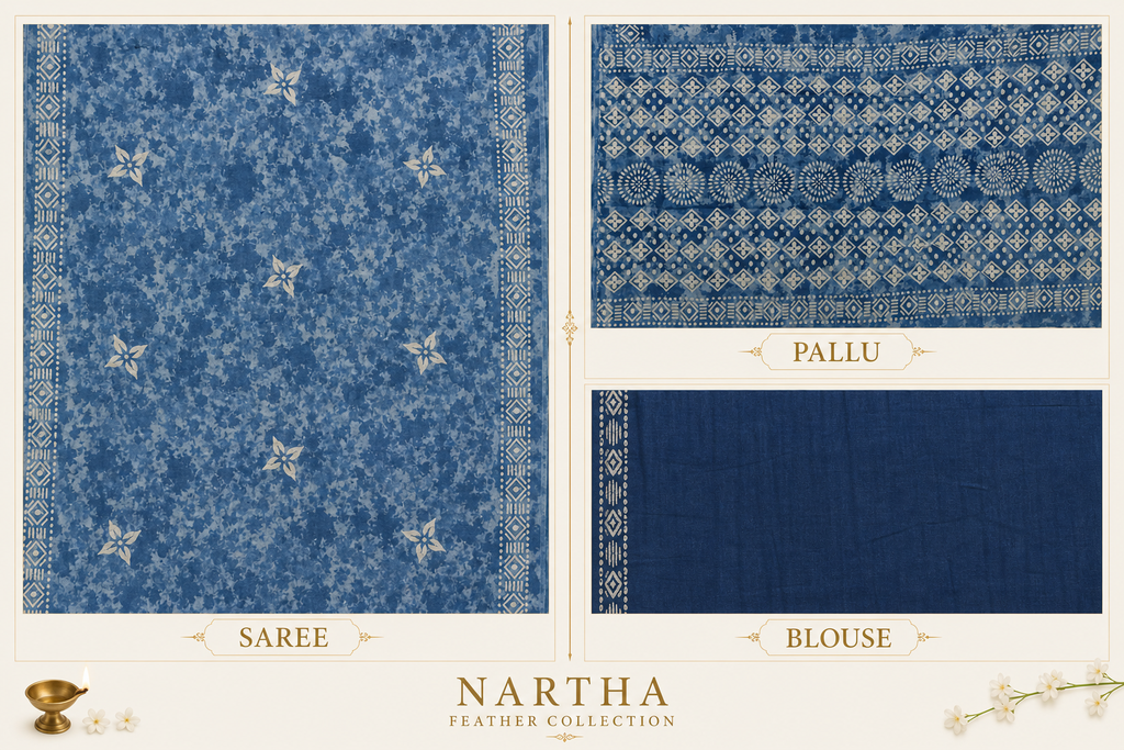✨ Gagana Hima ✨ - ❄️💙☁️ NARTHA – Feather Collection