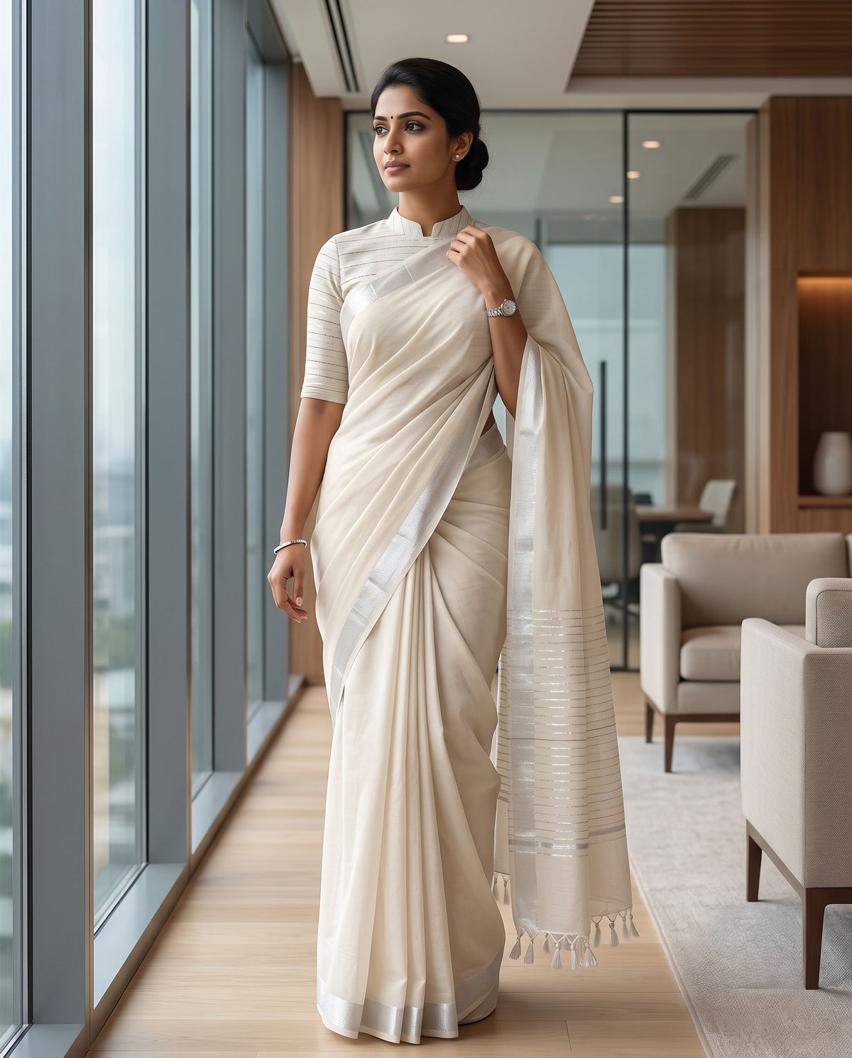 🤍 Mukta Prabha – NARTHA - Feather Grace