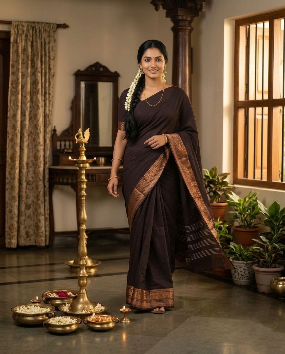 🪶 Dhara Madhura - NARTHA Fiesta – Chettinad Collection