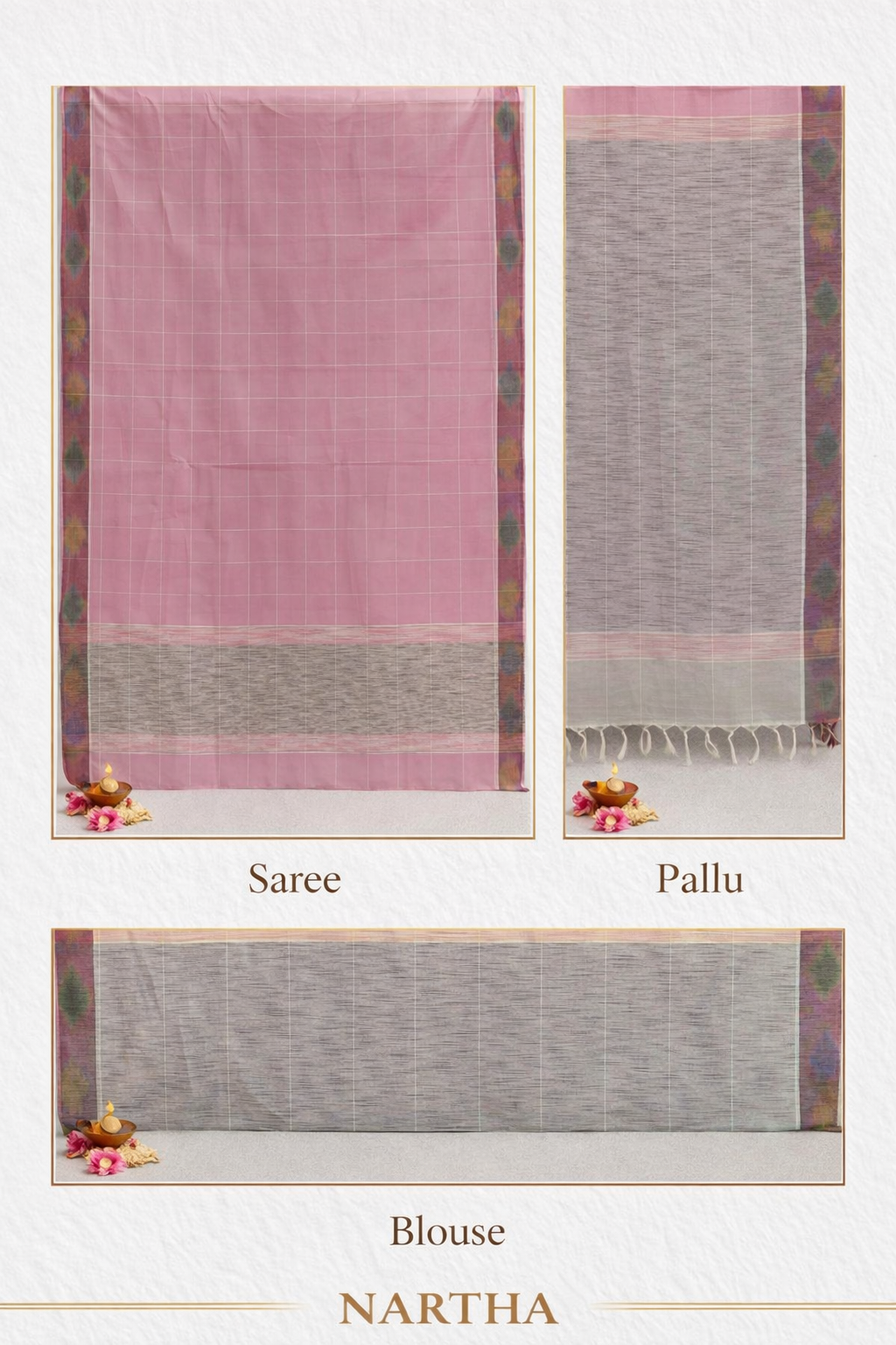 🪶Mridula Pallavi  NARTHA – Feather Collection