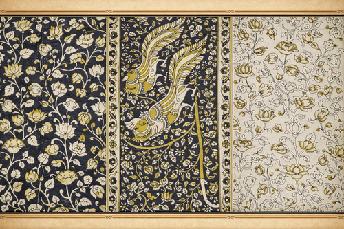 Nishi Vana - Nartha - Kalamkari saree