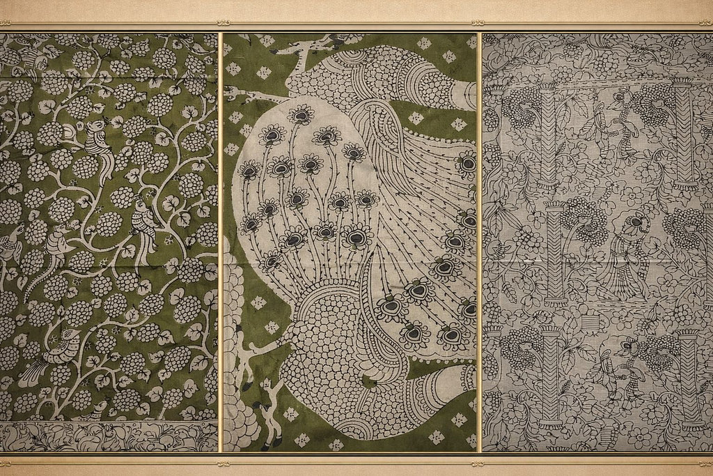 Vana Sundari - Nartha - Kalamkari Saree