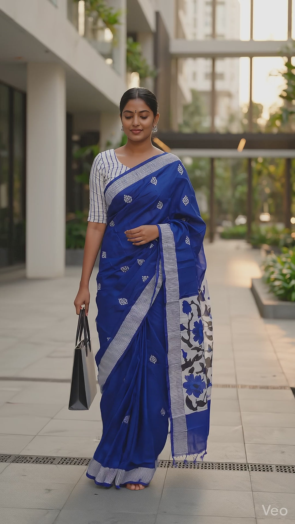 💙 Neelambari Veda  - NARTHA – Feather Collection