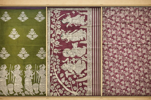 Nritya Vana - Nartha - Kalamkari Saree